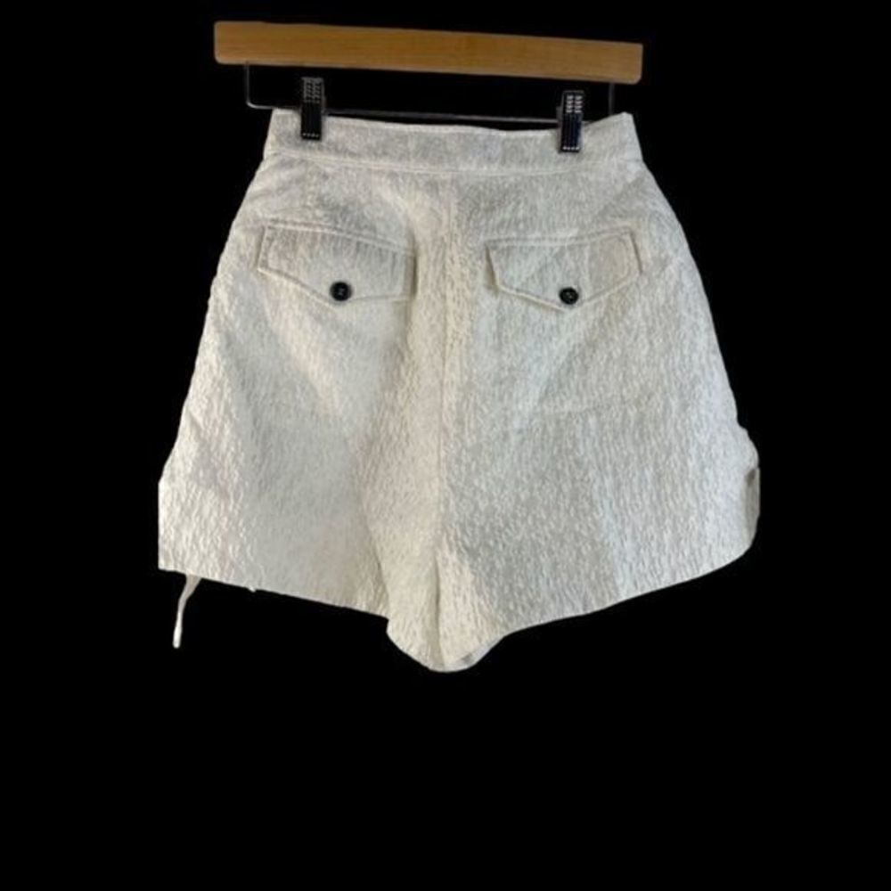 Sister Jane Dream Floral Tailored Shorts White Small - Picture 4 of 10